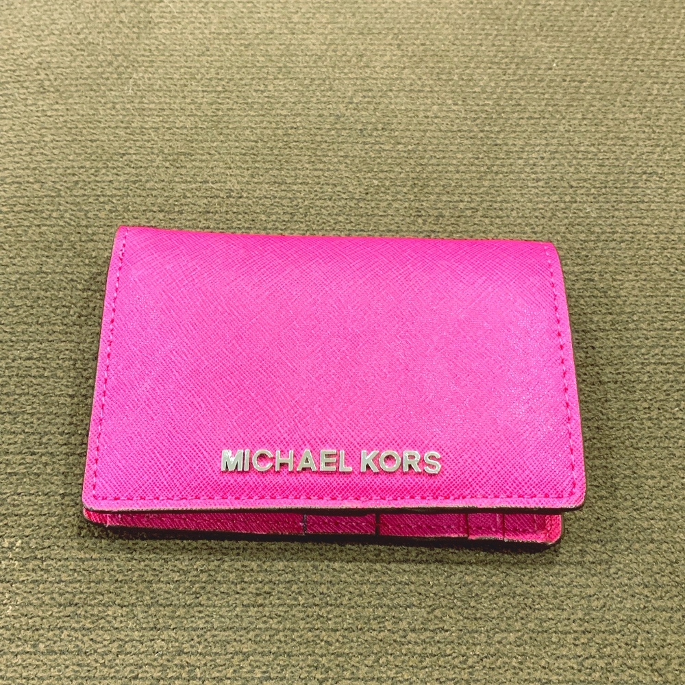 MICHAEL Michael Kors 'Jet Set - Slim' Saffiano Lea